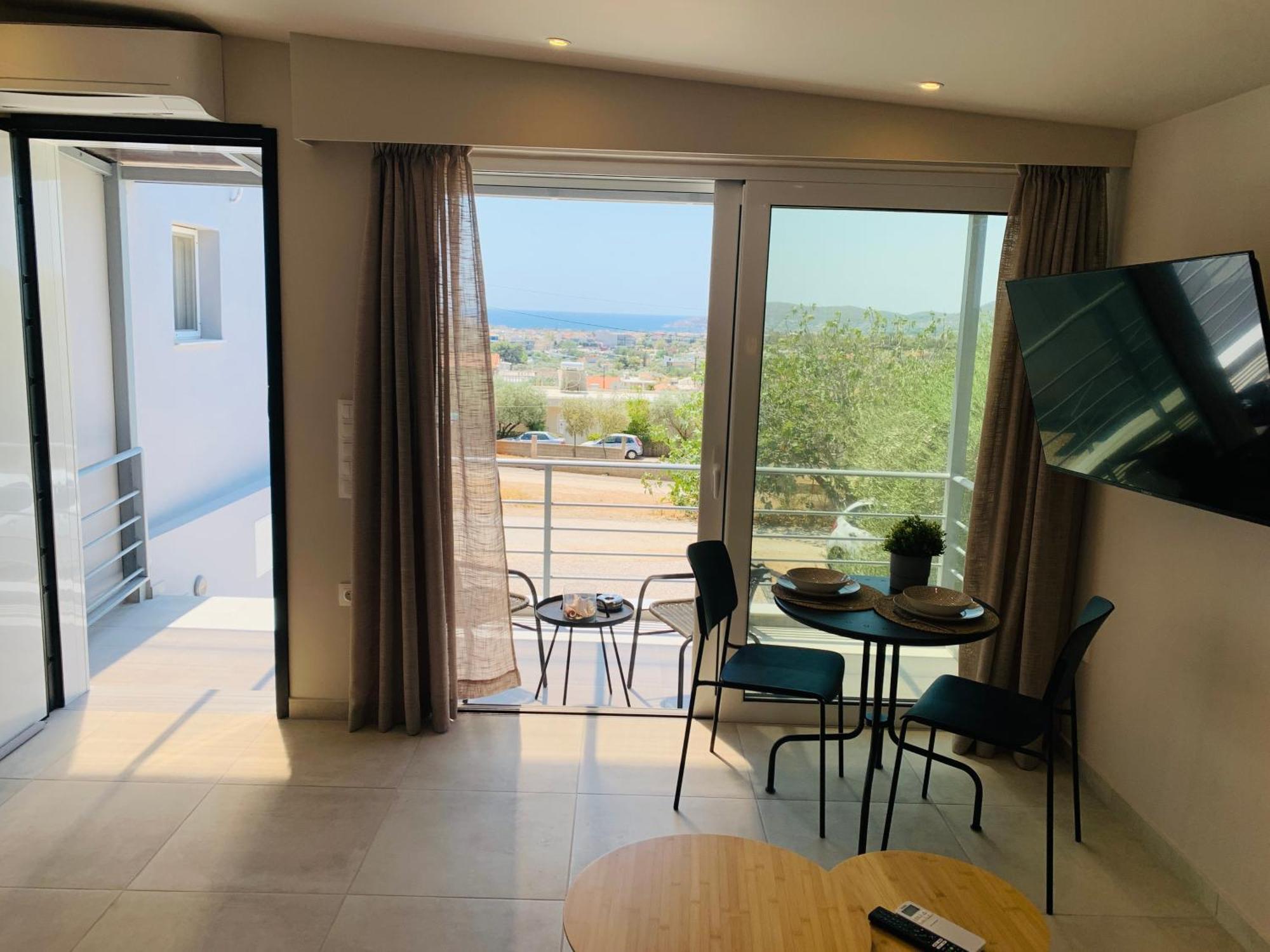 Thelfi Luxury Studio In Attica - Close To Varkiza Beach - Sea View Vári Kültér fotó